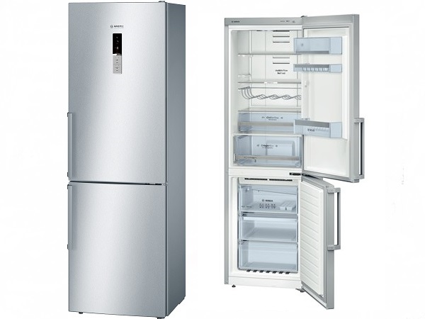Refrigerador Bosch Combi 324L Gris Kgn36Xler